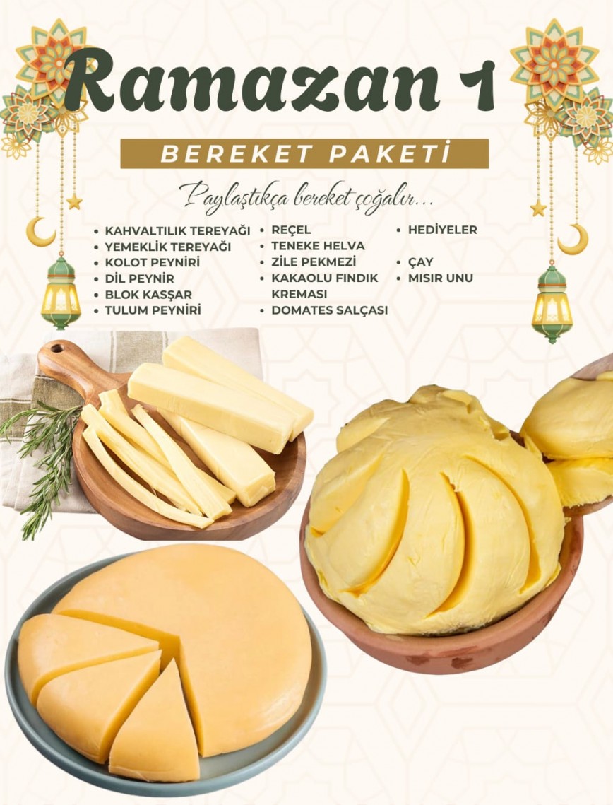 Ramazan Bereket Paketi Yöresel Ürünler Seti