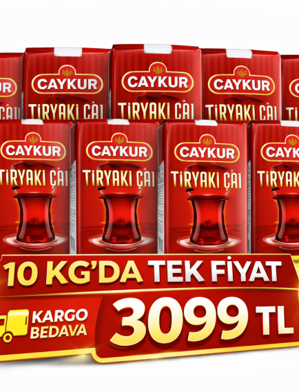 Çaykur Tiryaki 1000gr 10 Adet Koli