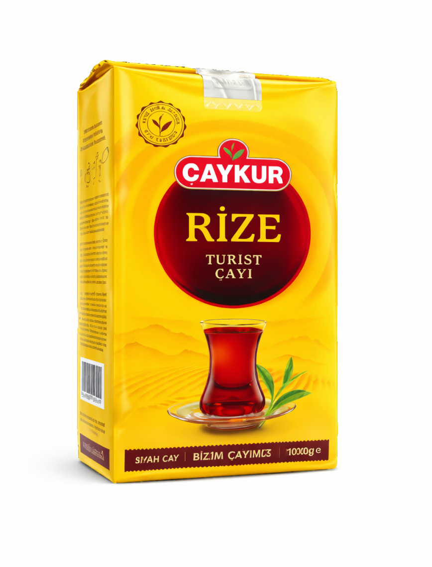 Çaykur Rize Turist Çayı 1000 gr siyah çay paketi