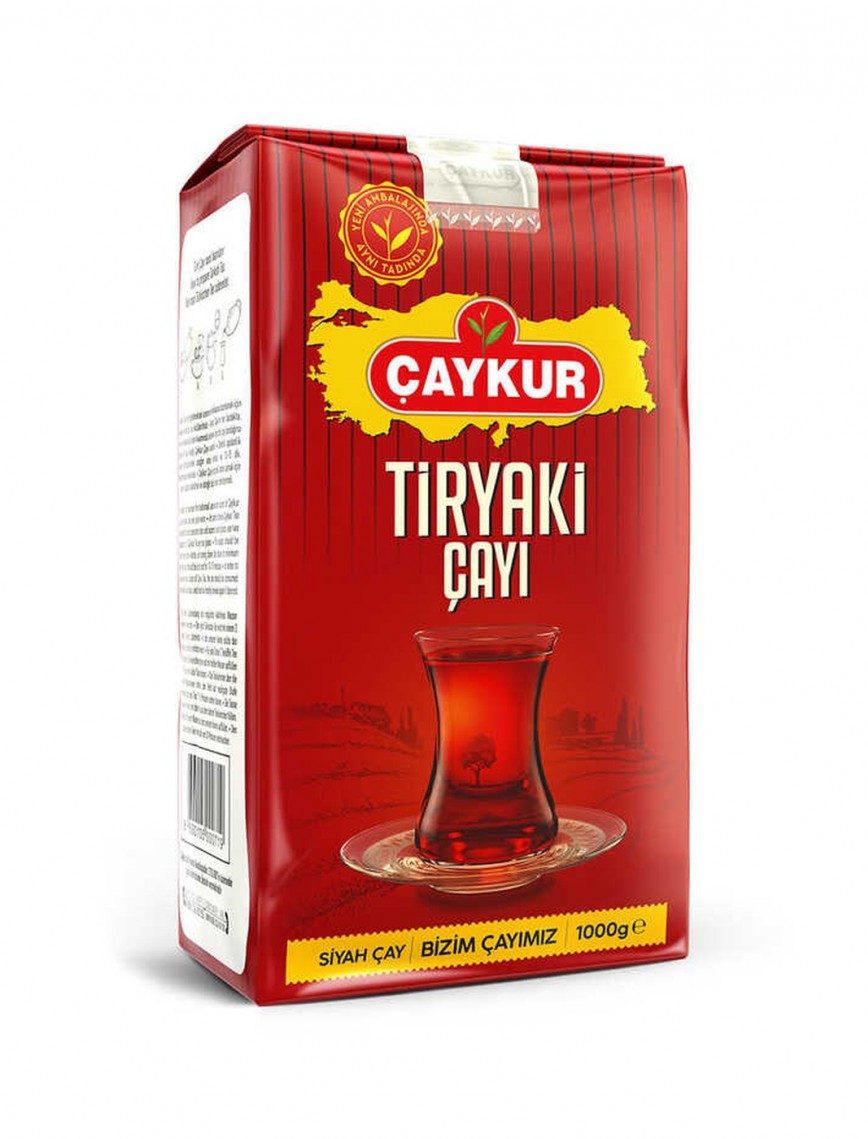 çaykur tiryaki 1000gr karadeniz siyah çay